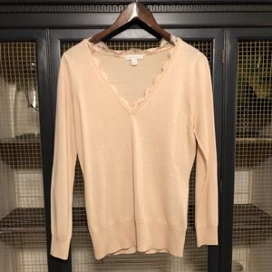 V- Neck Sweater by New York and Co. Size Medium